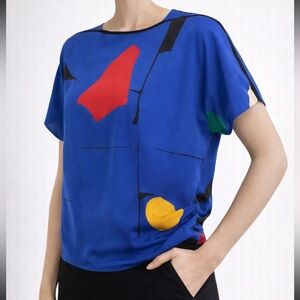 Tara Lynne Geometrical Patterns Top size small